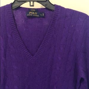 POLO Ralph Lauren cashmere v-neck sweater